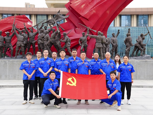 二分公司西三教项目党支部开展主题党日活动