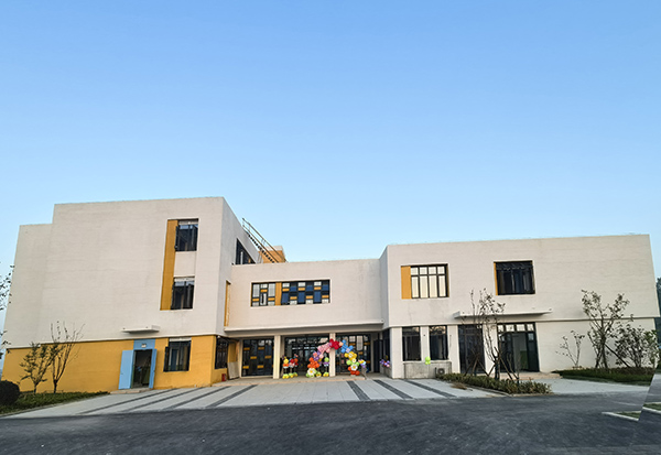 八分公司任桥镇中心幼儿园项目部诚信护航顺利开园
